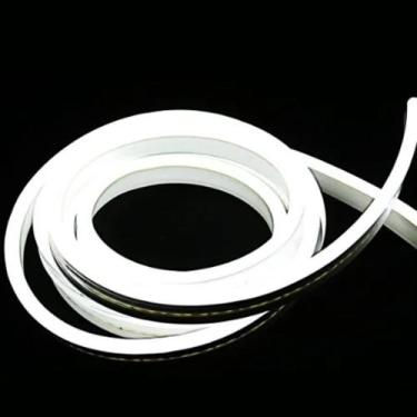 Imagem de KIT Fita 5 metros Led Neon Silicone Corte 2,5cm Flex 12v Alto Brilho V
