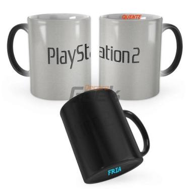 Imagem de Caneca Mágica Playstation 2 Mod 2 - Decora Geek