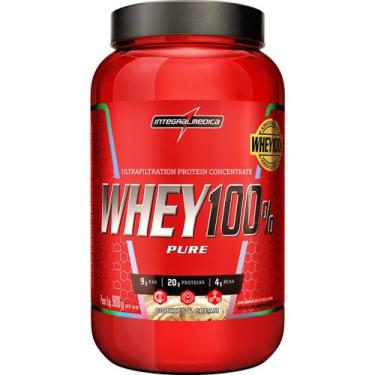 Imagem de Whey 100% Pure Cookies And Cream Pote  900g - Integralmédica, 900g, Co
