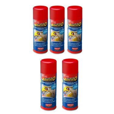Imagem de Kit com 5 Sprays Removedor Tira Cola Vedatudo Dryko 400ml
