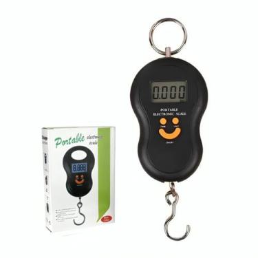 Imagem de Balança Digital de Gancho Para Mala e Peixe até 50kg - FSS Variedades