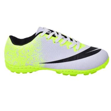 Imagem de Chuteira Society Cravinhos Colada e Costurada NEW - Perflex, Branco li