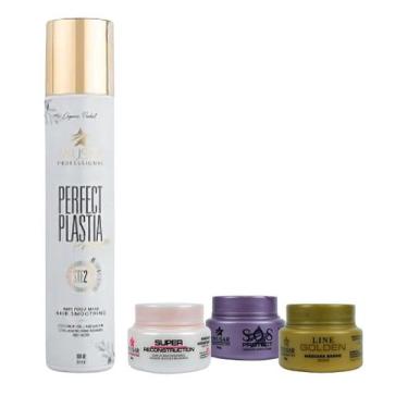 Imagem de Progressiva Perfect Premium 1L + Cronograma Capilar 40g - Dyusar  Cosm