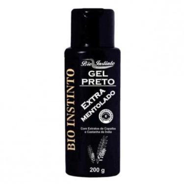 Imagem de Bio Instinto Gel Preto Extra Mentolado 200g
