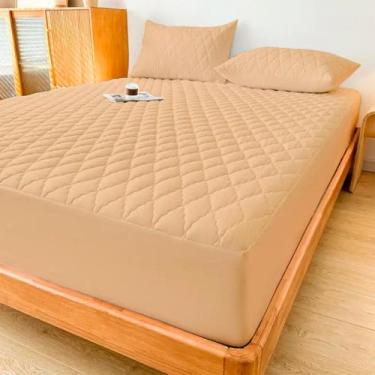 Imagem de Capa Protetora de Colchão Solteiro Impermeável Com Elástico Serene Con