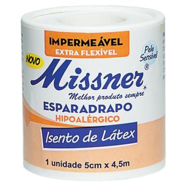Imagem de ESPARADRAPO HIPOALERGICO 5x4,5m - MISSNER, Branco
