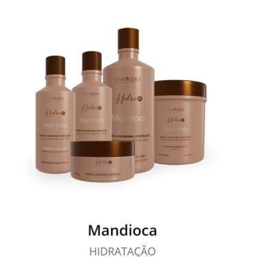 Imagem de Kit mandioca hidratação Grankéra combo 5 produtos - Grankera, 5