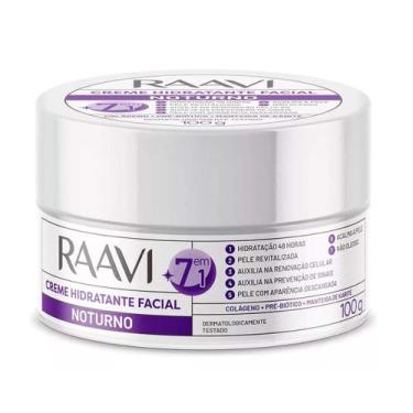 Imagem de Creme Hidratante Facial Nutritivo  Noturno 7 em 1 100g  Raavi - Raavi 