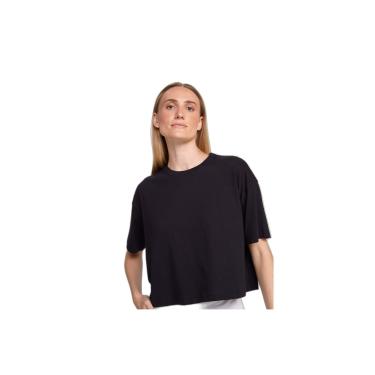 Imagem de Blusa Básica Feminina Box Em Algodão Preto XP