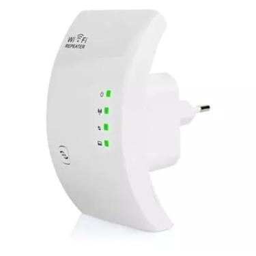 Imagem de Repetidor Wi-Fi 300 Mbps Amplificador de Sinal – Expansor de Rede Wireless Bivolts e Configuração Rápida N Repeater Expansão