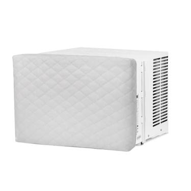 Imagem de EATAKWARD tampa CA interna, tampa de ar condicionado de 28" x 20" x 3,5" dentro da janela tampa da unidade CA, isolamento duplo com tira elástica