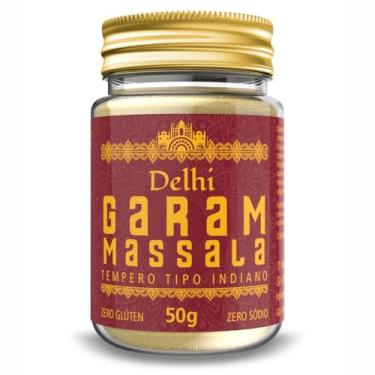 Imagem de Garam Massala Delhi 50g Tempero Indiano Sem glúten, Zero sódio Masala