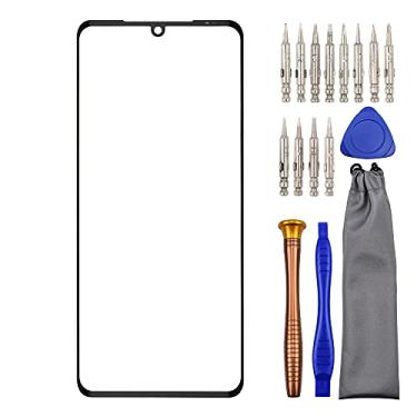 Imagem de Sunways Substituição de tela de vidro quebrado para LG Velvet LM-G910EMW LMG910EMW veludo 5G LM-G900N LM-G900EM preto