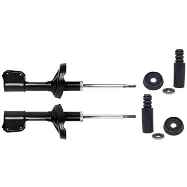 Imagem de PAR AMORTECEDOR DIANTEIRO KIT COMPLETO BATENTE COIFA E COXIM SYMBOL 2009 A 2013 CLIO 1.6 1999 A 2009