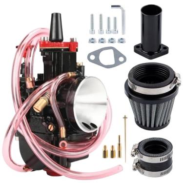 Imagem de PWK Kit de carburador de desempenho de 28 mm para Predator 212 224cc 196cc 6,5hp Motor Coleman CT200U BT200X Baja Warrior Trailmaster Mb200 GX200 Mini Bike Go Kart