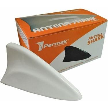 Imagem de Antena Tubarão Shark Branca - Permak