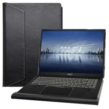 Imagem de Alapmk Capa protetora para Lenovo Yoga 7i 2-em-1 16 Gen 10/Yoga 7 2-em-1 16 Gen 10/Yoga 7 2-in-1 16ILL10, Capa para MSI Bravo 15 B7ED/Stealth 16 Studio A13VG/Stealth A16 AI+ A3XVFG, preta