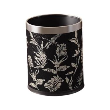 Imagem de WeiLaiKeQi Lixo redondo pode desperdiçar lixo lixo lixo lixo para lavanderia banheiro banheiro banheiro banheiro, Style B