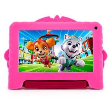 Imagem de Tablet Patrulha Canina Skye NB422 Controle Parental 4GB RAM 64GB Tela 