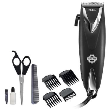 Imagem de Máquina De Cortar Cabelo Skull Pro Chrome Philco 110V