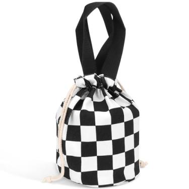 Imagem de Linkidea Bolsa de armazenamento de pote de alimentos isolada, envoltório de cordão portátil com alça de mão, lancheira para lata de comida, compatível com garrafa térmica, Hydrapeak, Hydro Flask