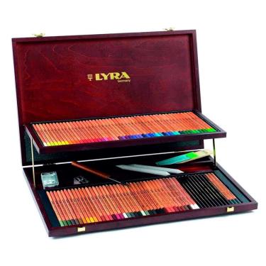 Imagem de Lápis de Cor Lyra Rembrandt Polycolor Profissional 106 Peças