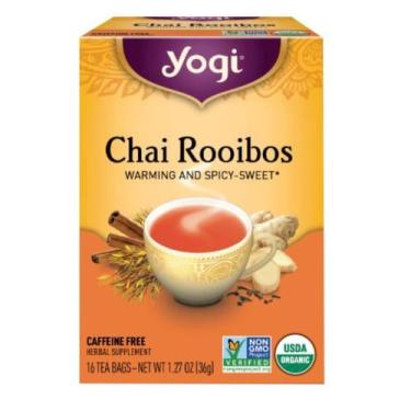 Imagem de Yogi Tea- Chai Rooibos 16 sacos da Yogi (pacote com 4)