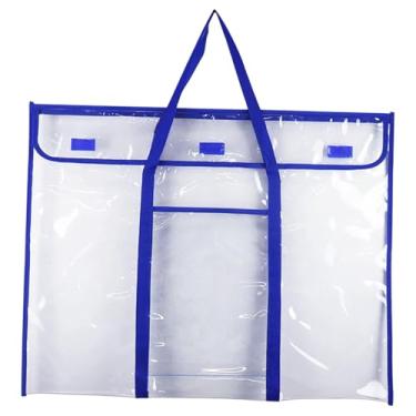 Imagem de Vaveren Bolsa de armazenamento da placa de cartaz Portfólio de armazenamento Gráfico de bolsa Tote Bag Pasta Organizador Boletim Boletim Boletim de