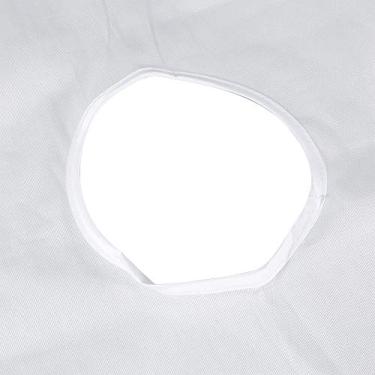 Imagem de Capa de cama de massagem, capa de sofá de massagem com orifício para o rosto, folha de massagem macia profissional de beleza SPA cobertura de cama para salão de beleza spa (1B)