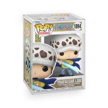 Imagem de Epic Collectibles Pop Anime: One Piece - Trafalgar Law Vinyl Figure Included with Box Protector Compatible for Funko