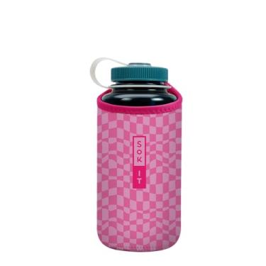 Imagem de Sok It BotlSok Capa de neoprene isolada para garrafa de água (Pink Grand Prix, serve para 947 ml Nalgene)