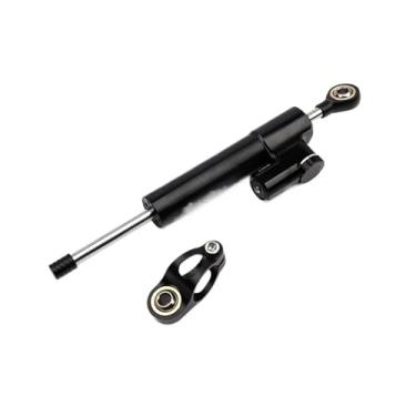 Imagem de Suporte universal para amortecedor de direção estabilizador para motocicleta 256 mm, compatível com YAMAHA MT09 MT FZ 09 FZ09 2013-2020 pcx160 Suzuki(Black)