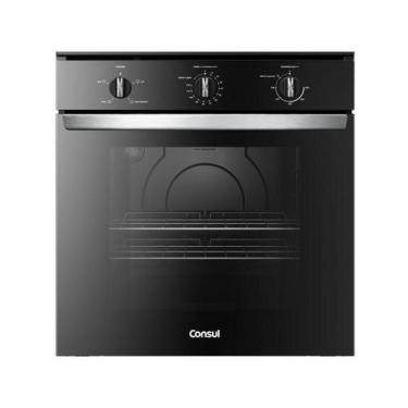 Imagem de Forno Elétrico de Embutir Consul 84 Litros, Preto, 110V