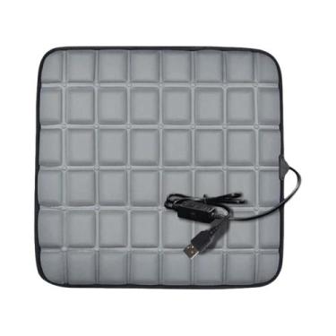 Imagem de Almofada De Cadeira Elétrica Aquecida Portátil USB Aquecedor Térmico P