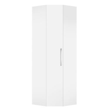 Imagem de Modulo Ja Georgia Armário De Canto Branco Fosco Branco