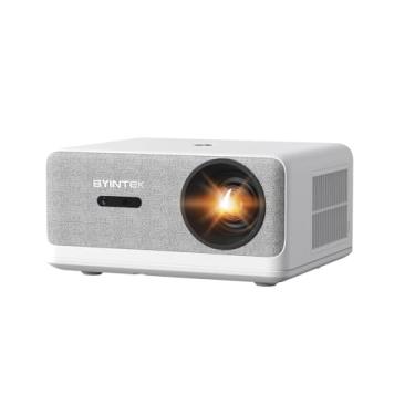 Imagem de Projetor BYINTEK U14 4K 1080P WiFi Smart Full HD Projetor, Foco Automático, 1250 ANSI Lumens, Totalmente Selado à Prova de Poeira, Alto-falante Integrado de 12 W, Home Theater móvel