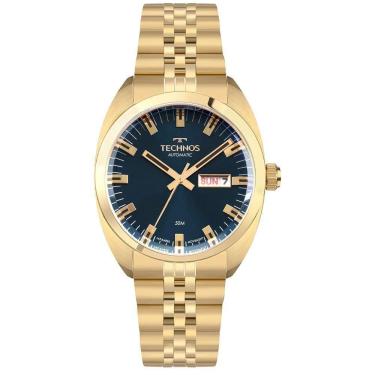 Imagem de Relógio Technos Masculino Automatico Dourado - 8205on-1a