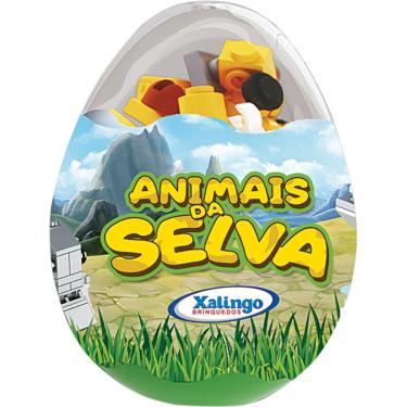 Imagem de Ovo Animais da Selva Sortido Xalingo