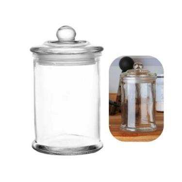 Imagem de Pote em Vidro Multiuso Temperos / Objetos Com Tampa Arena 300ml Lyor P