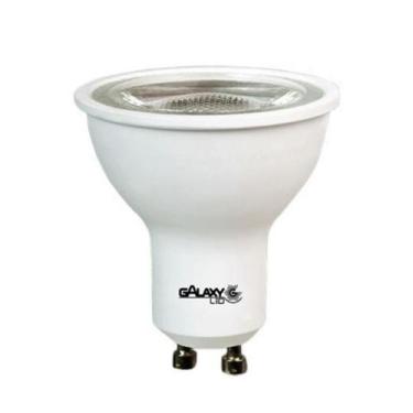 Imagem de Lampada LED Dicroica MR16 Galaxy GU10 6,5W Bivolt 2700K