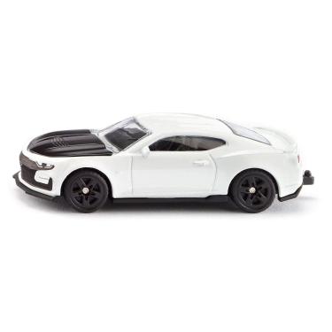 Imagem de Miniatura Siku Chevrolet Camaro Branco Metal Pneus Borracha