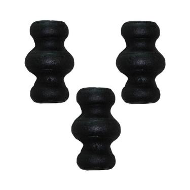 Imagem de Kit 3 Anueto Em Ferro Fundido Decoração Grade Portão N12 6Cm