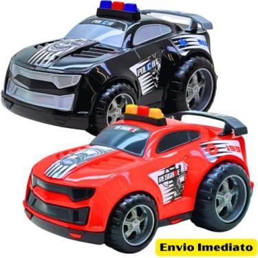 Imagem de Kit Brinquedos Infantil 2 Viaturas+ 2 Helicópteros Polícia e Bombeiro 