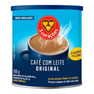 Imagem de Café com Leite Original 3Corações 300g