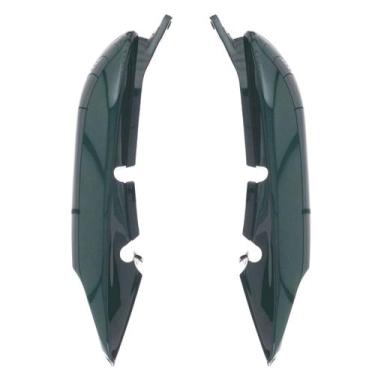 Imagem de Rabeta Moto Honda Titan 2000 À 2004 Kit 2 Peças Cromo Forte, VERDE MAR