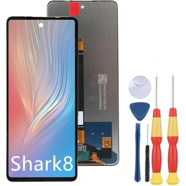 Imagem de SiuVorZhi Tela LCD compatível com Blackview Shark 8 Display LCD Touch Screen Assembly Peças de reposição com ferramentas