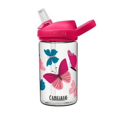 Imagem de Garrafa infantil CamelBak, Eddy 400 ml, Colorblock Butterflies