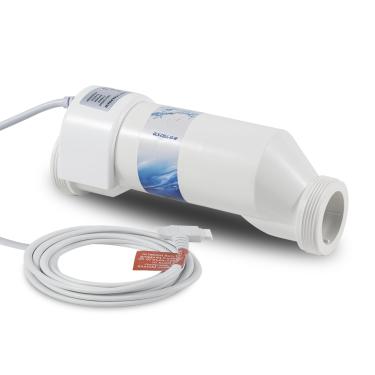 Imagem de Euluese Sistema de cloração de piscina de água salgada T-15 W3T-Cell-15 TurboCell Substituição de célula de cloração de sal para piscinas subterrâneas de até 40.000 galões compatível com Hayward Turbo