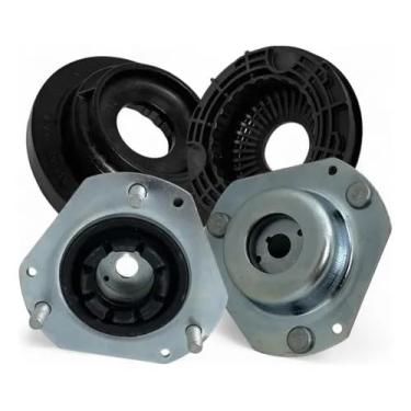 Imagem de Kit Coxim Amortecedor Dianteiro + Rolamento Orig. Compatível com Novo Ka New Fiesta - 021.2425 / 8V51-3K099-B3-A