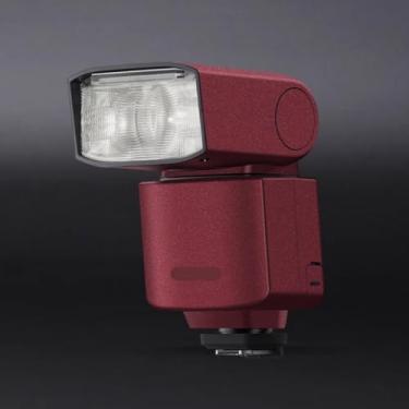 Imagem de Para Sony HVL-F46RM Câmera Flash Strobe Skin Vinil Wrap Film Protetor Adesivo Protetor Revestimento Acessórios de Fotografia HVL-F46RM (Vermelho Cruzado)